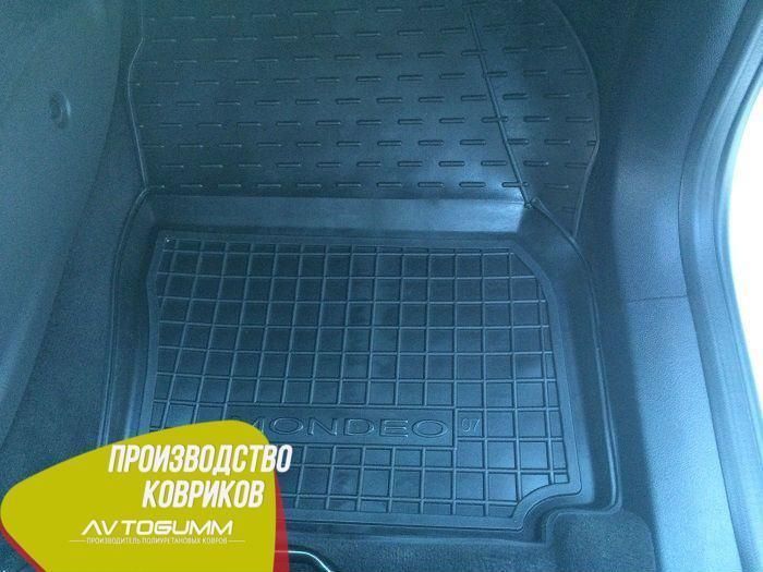 Резиновые автоковрики с бортиками резиновые для салона Ford Mondeo 2007-2014 Автогум (Avto-Gumm) противоскольз 11013 фото