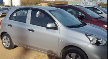 Дефлекторы окон Nissan Micra 5d (K13) 2010-2016 VL-STAR NS550 фото
