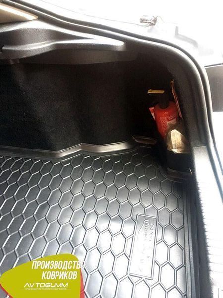 Килимок у багажник Renault Laguna 2 2001- Sedan Автогум (Avto-Gumm) 11713 фото