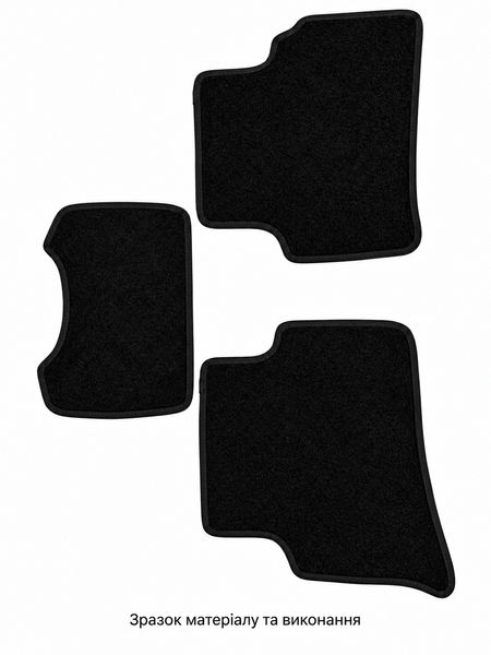 Ворсові килимки в салон Renault Laguna 2 2001-2007 (X), чорні KSF-TEX KSF-TEX-1143943 фото