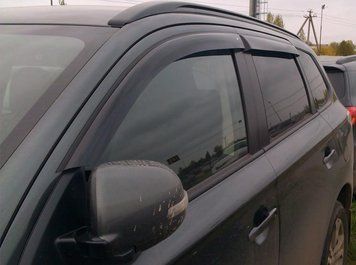 Дефлекторы окон Mitsubishi Outlander III 2012-2021 VL Tuning 123242 фото