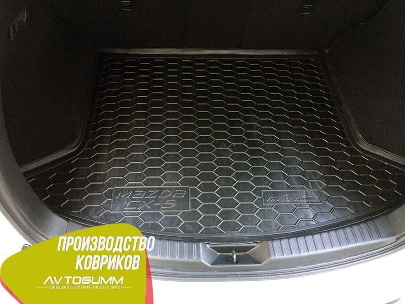 Килимок у багажник Mazda CX-5 2017- Автогум (Avto-Gumm) 11614 фото