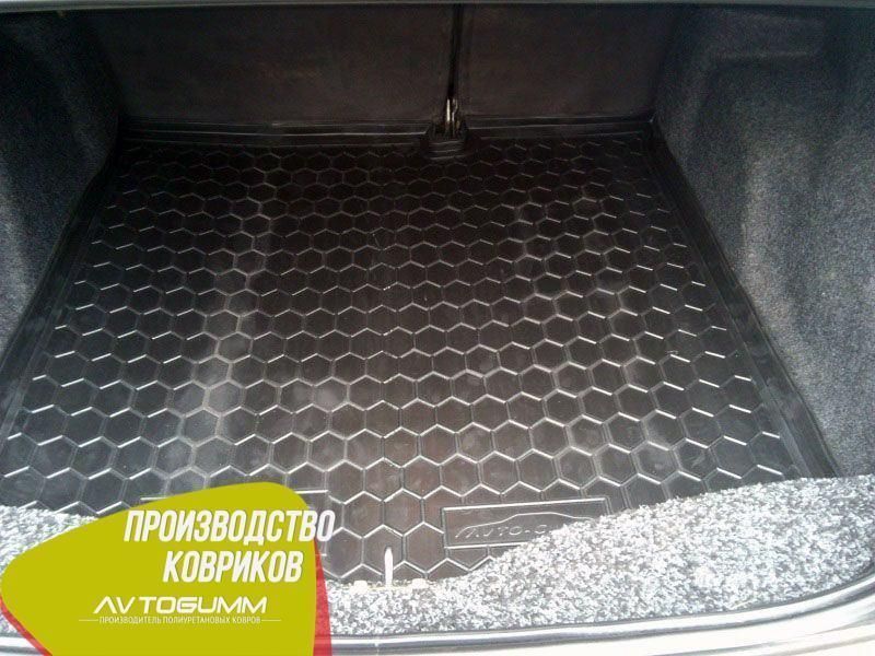 Килимок у багажник Citroen C-Elysee 2013- Автогум (Avto-Gumm) 11464 фото