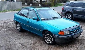 Дефлектори вікон Opel Astra F Sd 1991-1998 VL Tuning 4234ew481 фото
