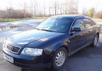 Дефлекторы окон на Audi A6 Sd (4B/C5) 1997-2004, Козырьки VL Tuning на окна авто, комплект ветровиков на двери 4234ew45 фото