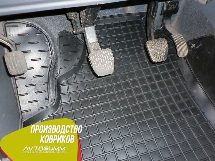 Гумові автокилимки для Mercedes Vito/Viano (W639) 2003- з бортиками захисні Автогум (Avto-Gumm) 11178 фото