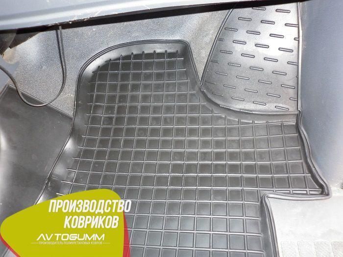 Гумові автокилимки для Mercedes Vito/Viano (W639) 2003- з бортиками захисні Автогум (Avto-Gumm) 11178 фото