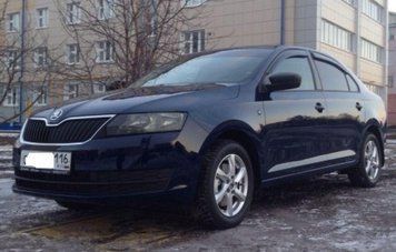 Дефлектори вікон Skoda Rapid 2013 VL Tuning 4234ew587 фото