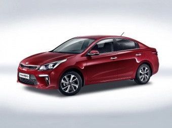 Дефлектори вікон Kia Rio IV Sd 2017/K2 Sd 2017 VL Tuning 4234ew329 фото