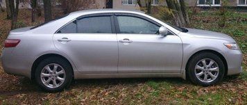 Дефлекторы автомобильные для окон Toyota Camry VI Sd 2006-2009 VL Tuning накладные прочные для Тойота 123156 фото