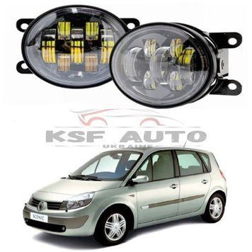 Комплект світлодіодних протитуманних фар на Renault Grand Scenic 7 лінз / LED фари туманки 125407 фото