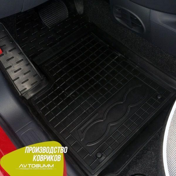Коврики в салон Fiat 500 2007- Автогум (Avto-Gumm) 10975 фото