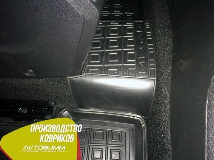 Автомобільні килимки салону з бортиками Renault Megane 4 2016-, гумові килимки Автогум (Avto-Gumm) 11286 фото
